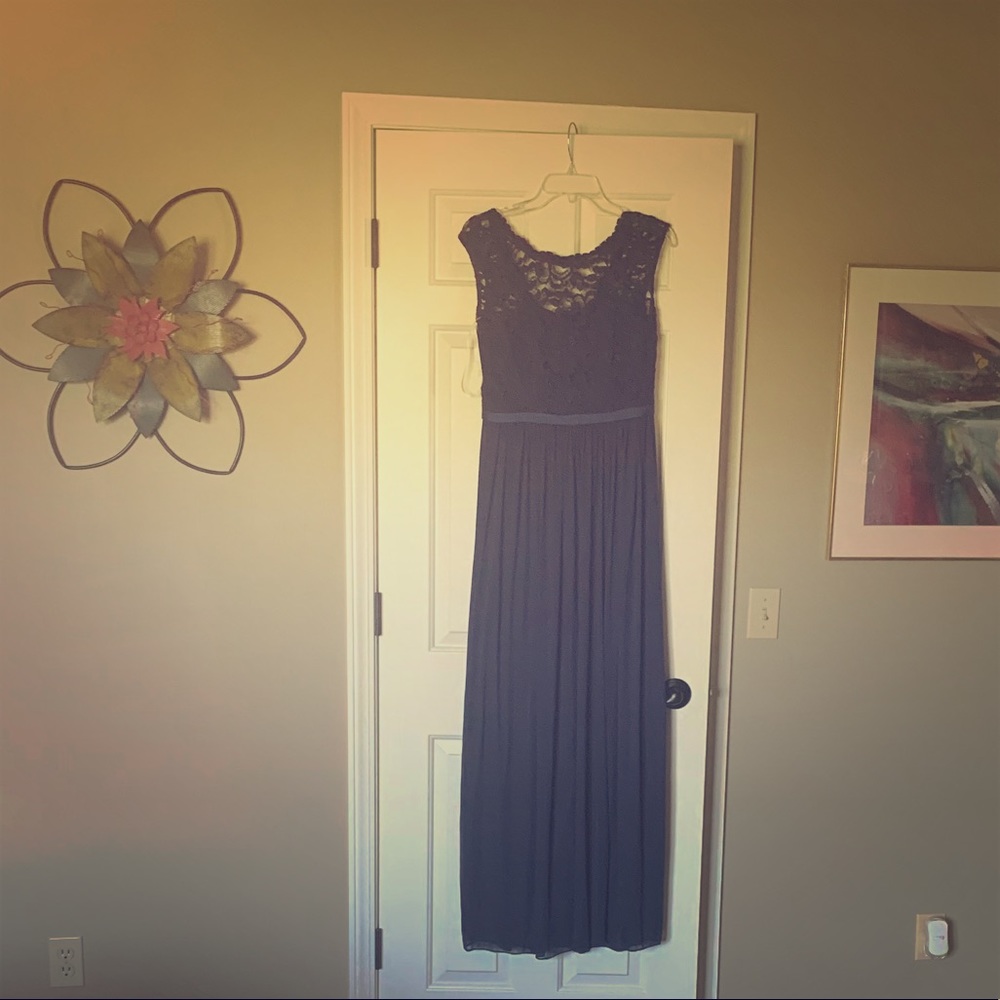 David’s bridal Marine bridesmaid dress
